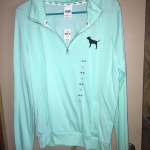 Victoria’s Secret Pink long sleeve mint shirt